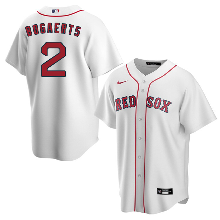 Nike Men #2 Xander Bogaerts Boston Red Sox Baseball Jerseys Sale-White